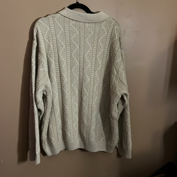 Full zip comfy grandpa sweater 90’s - Picture 4 of 4